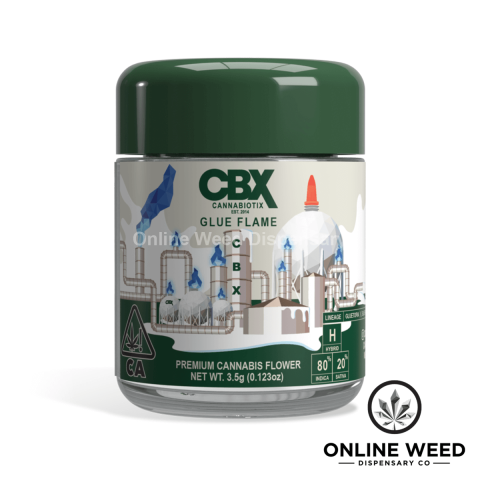 CBX Cannabiotix Flower 3.5g- Blue Flame (Premium Bud)