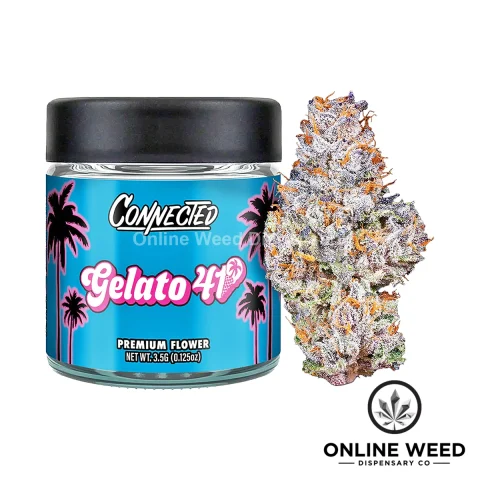 Connected Cannabis 3.5g Flower – Gelato 41