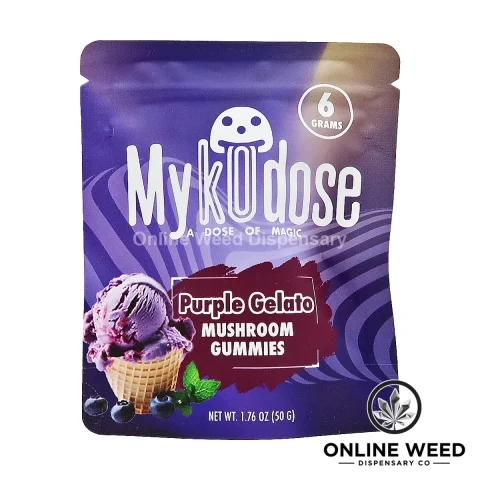 Mykodose 6g Magic Mushroom Gummies – Purple Gelato