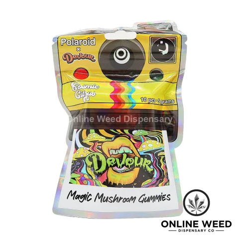 Polaroid x Devour 5g Shroom Gummies – Cosmic Citrus