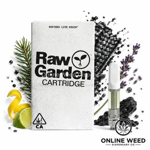 Raw Garden 1g Refined Resin Vape Cartridge – Carbon Fiber