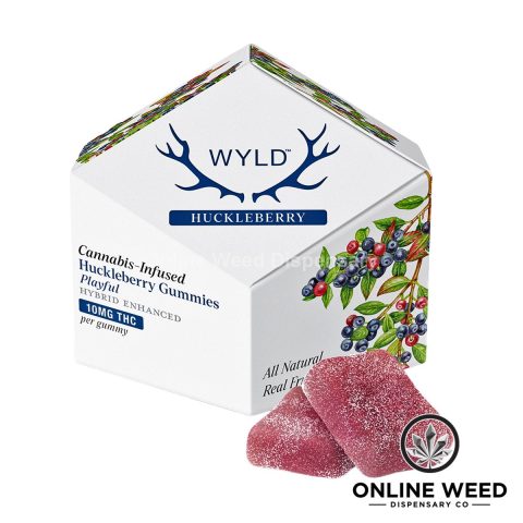 WYLD THC Edibles – Huckleberry (Hybrid)