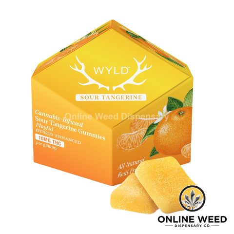 WYLD THC Edibles – Sour Tangerine (Hybrid)